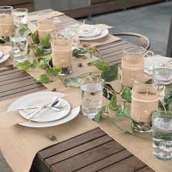 Tecido Juta Rolo 1,14m x 1m