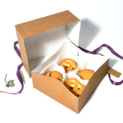 Caixinhas de cartão Cake Deluxe 120X180X60mm