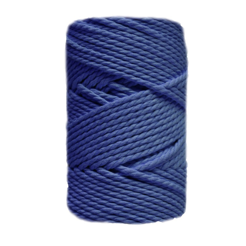 Fio Macrame 5mm 50m Deepsea blue