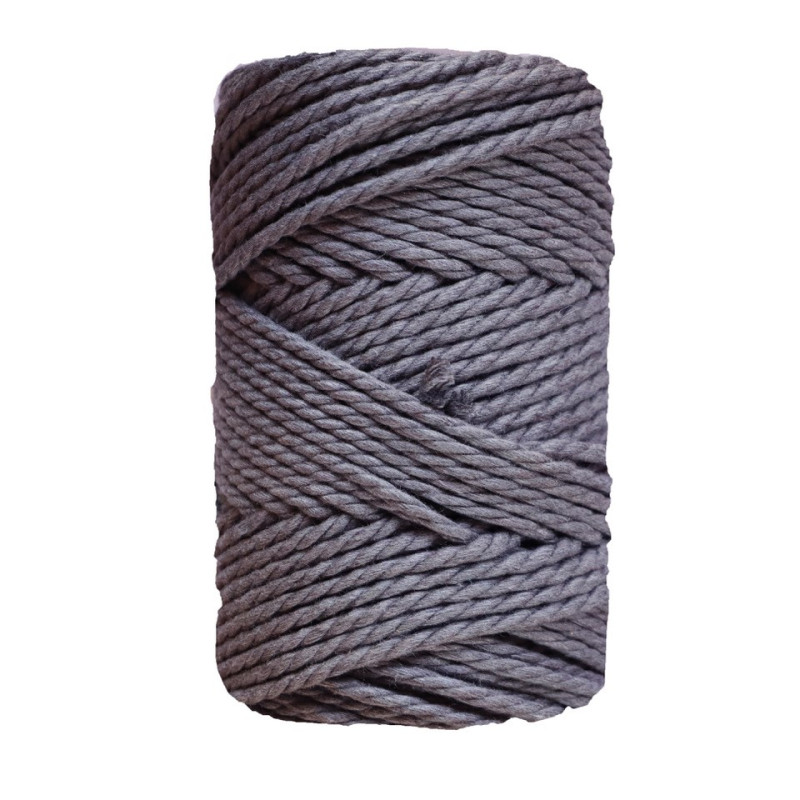 Fio Macrame 5mm 50m Sideral grey
