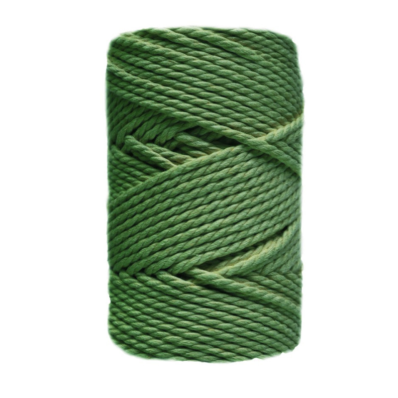 Fils pour macramés 5mm 50m Amazon green