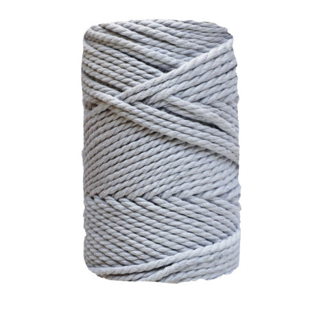 Macrame 7mm 50m Glaciar silver