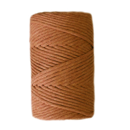 Fils pour macramés urdimbre 3mm 110m Cinnamon 