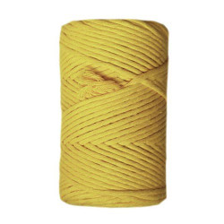 Fio Macrame urdimbre 9mm 75m Pineapple yellow