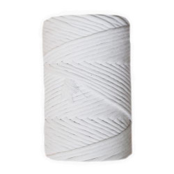 Macrame urdimbre 9mm 75m Infinite white