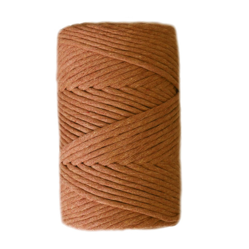 Macrame urdimbre 9mm 75m Cinnamon 