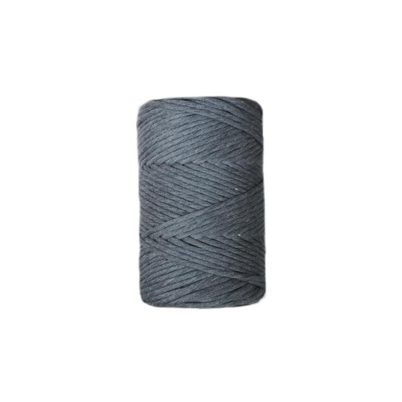 Fils pour macramés urdimbre 9mm 75m Sideral grey