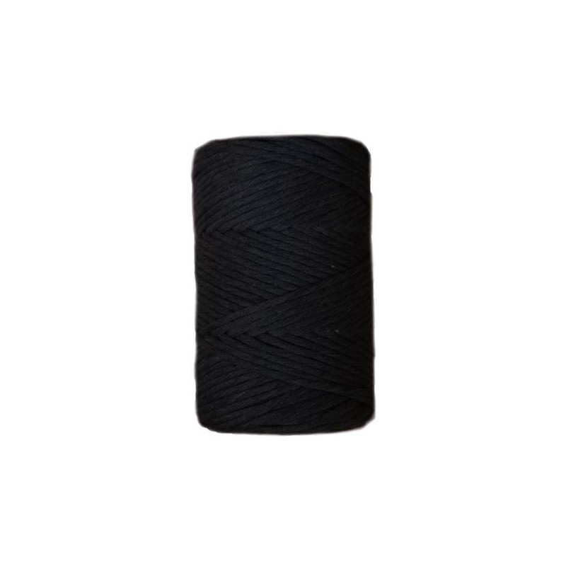 Macrame urdimbre 9mm 75m Quasar black