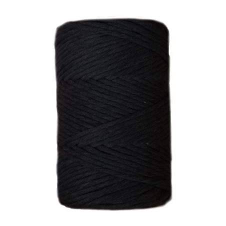 Macrame urdimbre 9mm 75m Quasar black