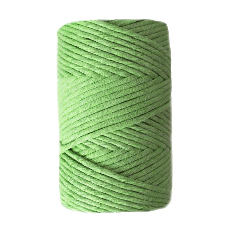 Fio Macrame urdimbre 9mm 75m Menta green