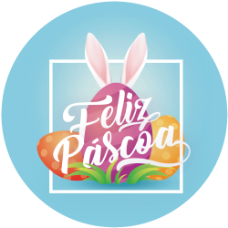 Pegatinas Pascua 1 - 40x40mm