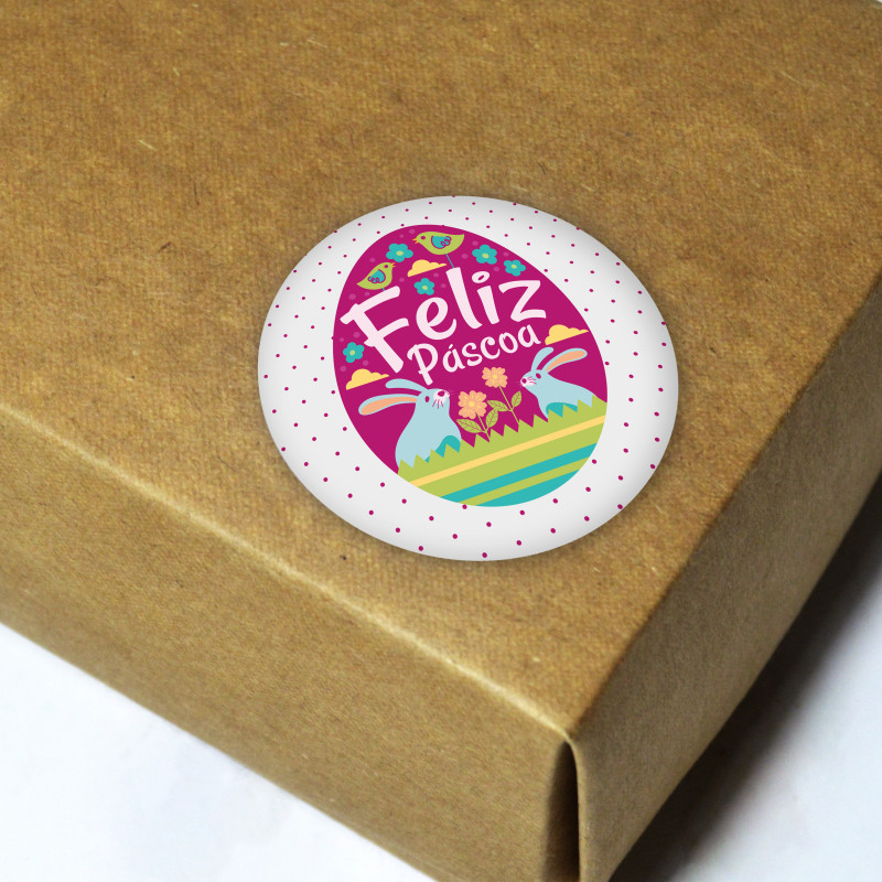 x25 Stickers Easter 2 - 40x40mm