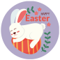 Pegatinas Pascua 3 - 40x40mm