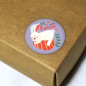 x25 Autocollants Pâques 3 - 40x40mm