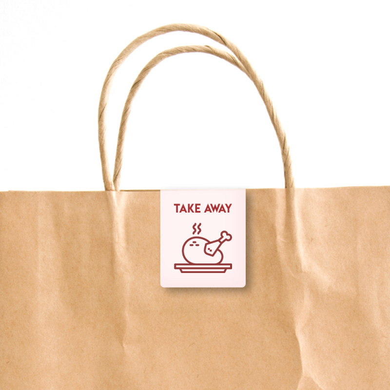 Etiqueta Rebeldinho Take-Away