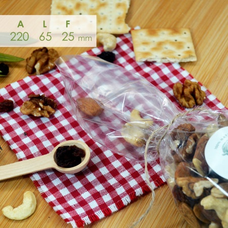 Bolsas de papel Celofan  PP 250grs