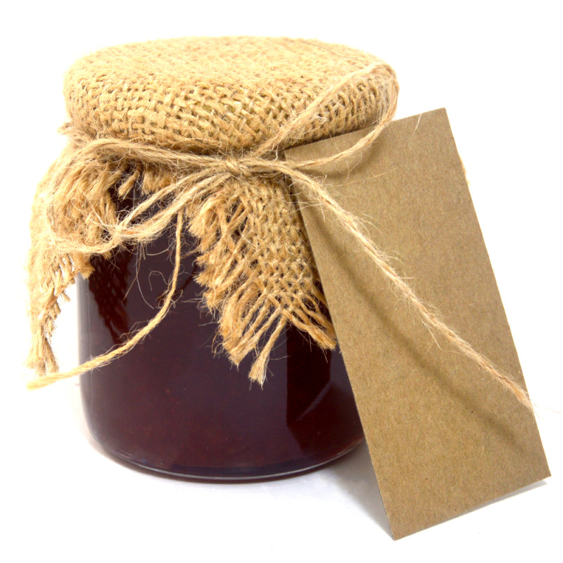 Etiqueta Kraft Frascos/Garrafas 40x80mm