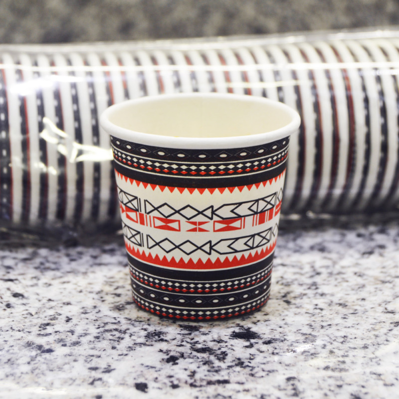 Pack 100 uni. Copo de cartão café 80ml