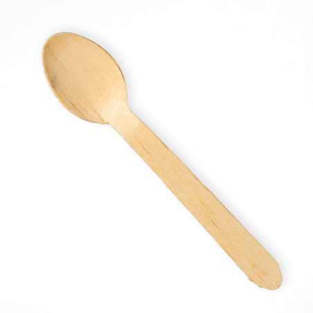 Cuillère à soupe 16cm bois