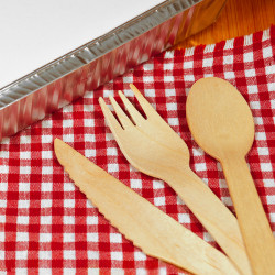 Fourchette en bois de 16 cm