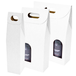 Microcanelado carta scatole per 1 bottiglia