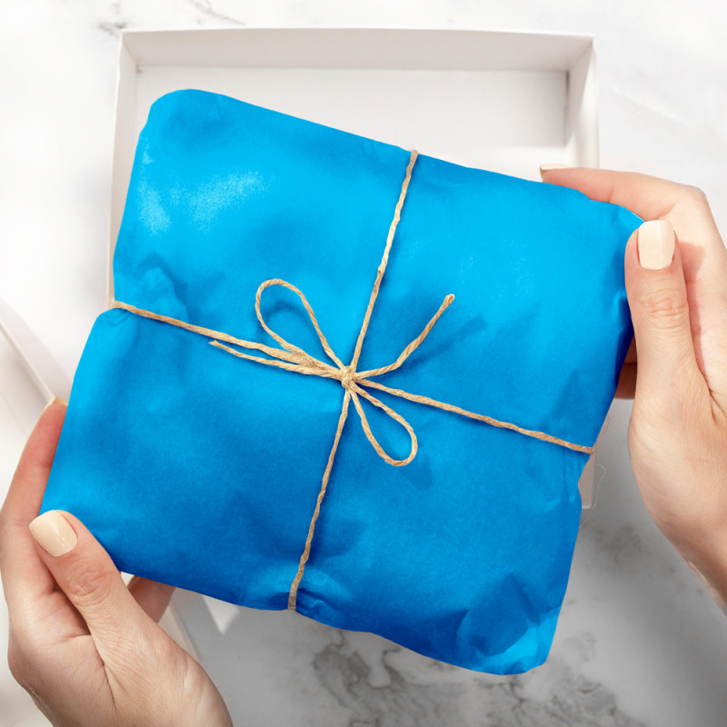 Embrulho de papel Seda Blue Sky Deluxe