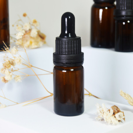 Flacon en Verre Ambré 10ml