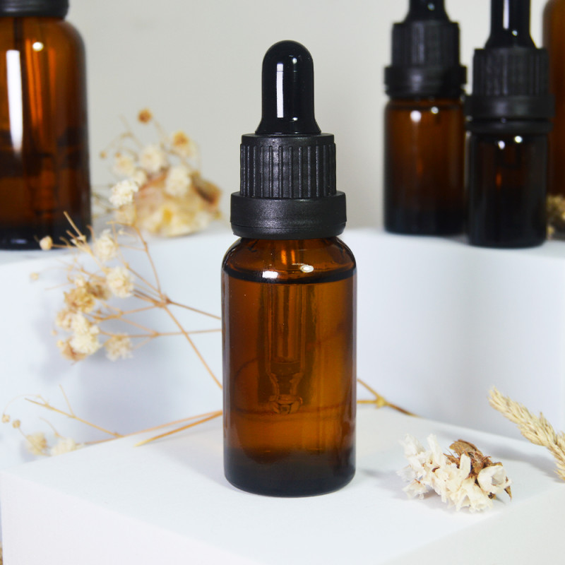 Flacon en Verre Ambré 20ml