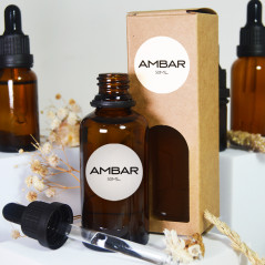 Tarro de cristal Ambar 50 ML