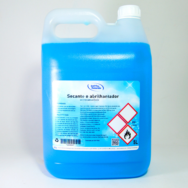 Secante e abrilhantador - Solim secante 5L