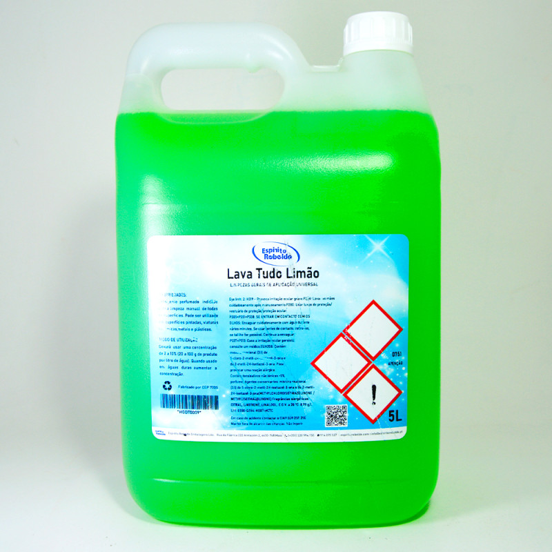 Lava tudo limão 5L