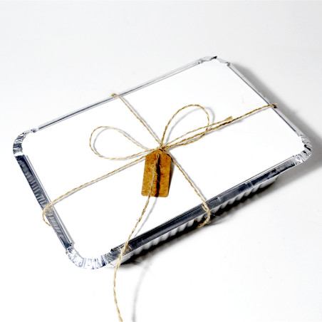 Etiqueta Kraft Garrafas 30x30mm