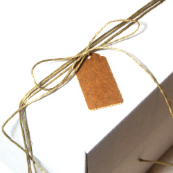 Etiqueta kraft 40x20mm