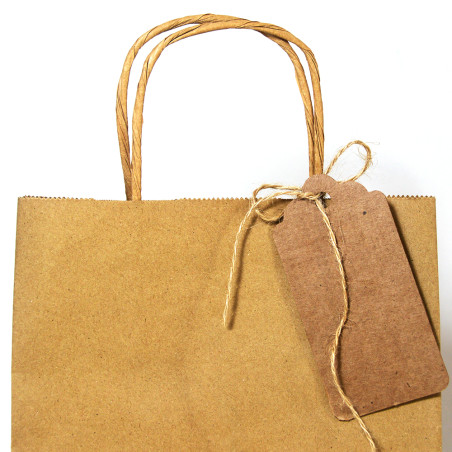 Tag Kraft Flacons 40x80mm