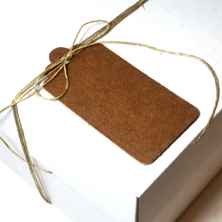 Etiquette sac kraft 100x50mm