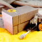 Gourmet-Box kleine natürliche Farbe 180x95x105mm Maßnahmen