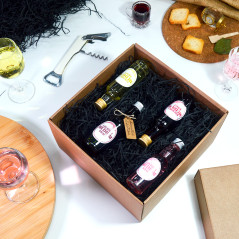 Cajas de cartón Gourmet M 205x205x120mm