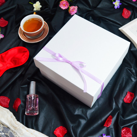 Cajas de cartón Gourmet M Blanca 205x205x120mm