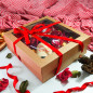 Gourmet-Box Extra Large Naturfarben 350x320x105mm Maßnahmen