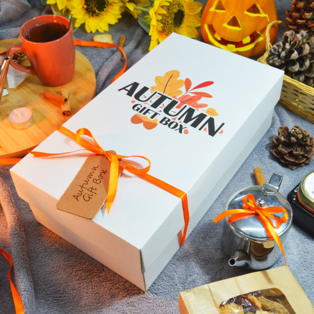 Cajas de cartón Gourmet L Blanca 350x190x105mm