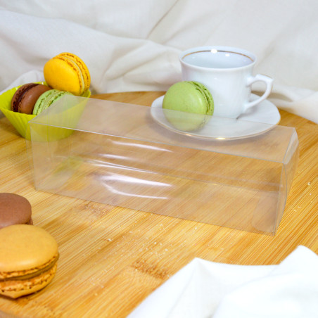 Caixa acetato macarrons 50x50x160mm