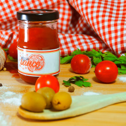 Frasco de vidro Mini Ketchup 100ml