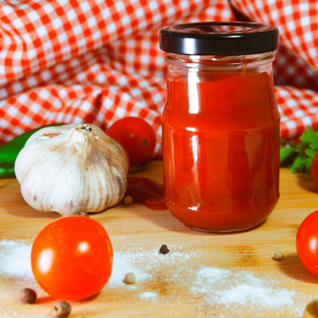 Frasco de vidro Mini Ketchup