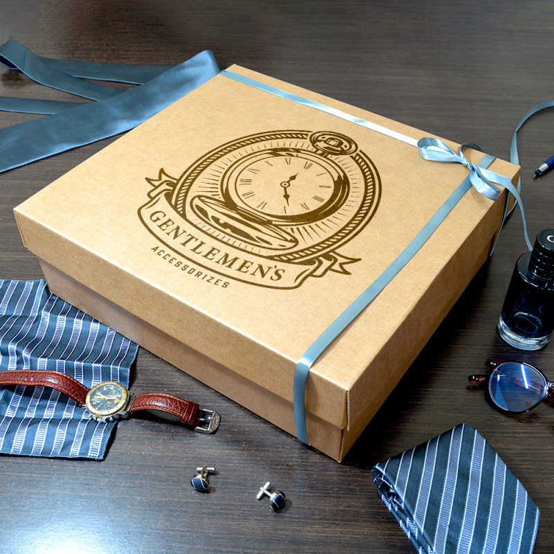 Cajas de cartón Gourmet XL 350x320x105mm