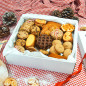 Cajas de cartón Gourmet blanca XL 350x320x105mm