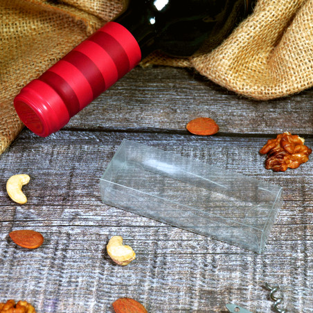 Caixa acetato retangular 90x30x20mm