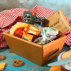 Corbeille en Carton Gourmet S 26x17x11cm