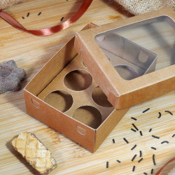 Boite cadeaux Sweet Gourmet 115x85x40mm