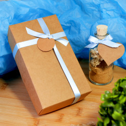Emballages Cadeaux kraft 155x90x55mm
