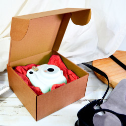 Caixa de cartão Express gourmet 200x190x100mm